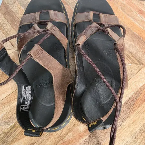 Dr. Martens Nartilla Gladiator Sandals US 10 Women’s Brown Leather Platform - Picture 9 of 10